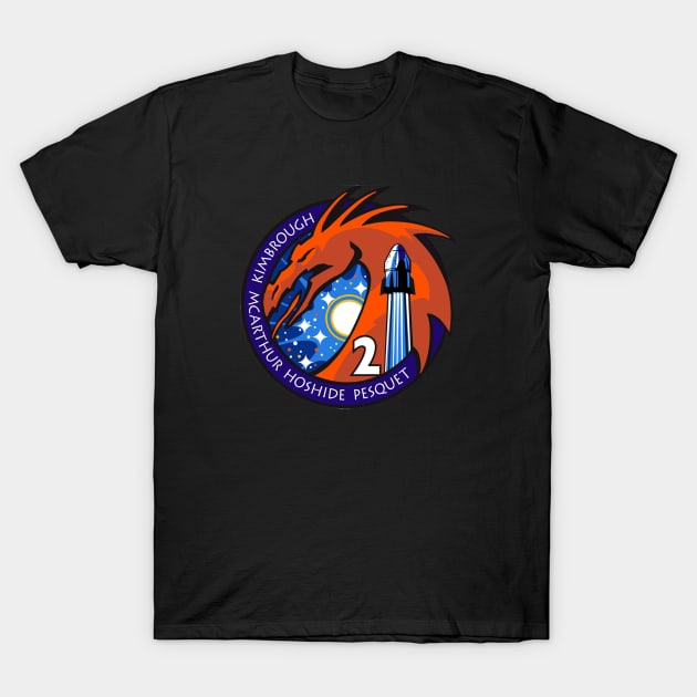 NASA SpaceX Crew-2 Astronaut Mission Patch T-Shirt by jutulen